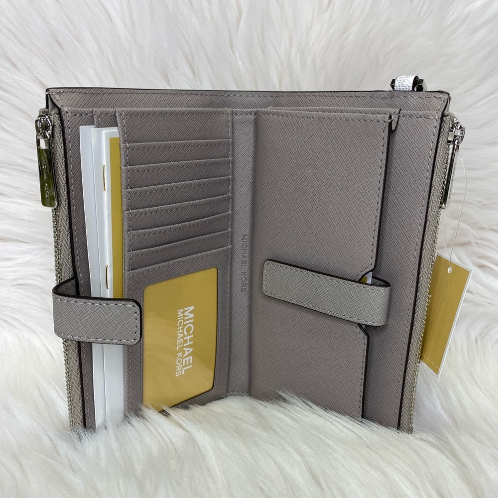 🤍 Michael Kors 🤍 Double ZIP Wristlet / Wallet - Picture 4 of 8